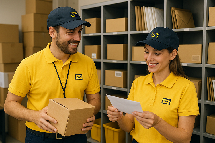 Operarios de correos